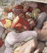 Michelangelo Buonarroti The Brazen Serpent Germany oil painting artist